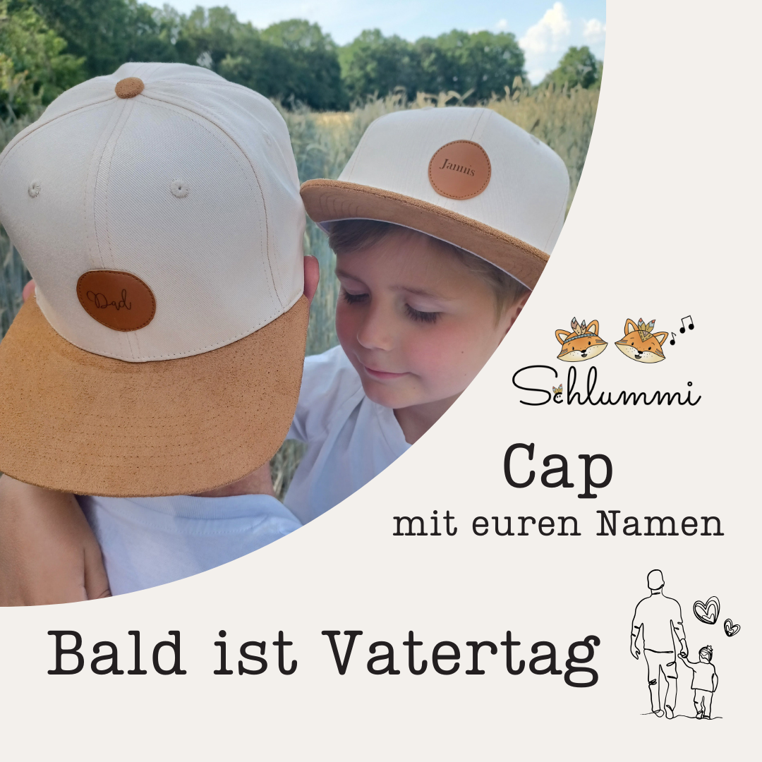 Vatertagsgeschenk Cap`s mit euren Namen