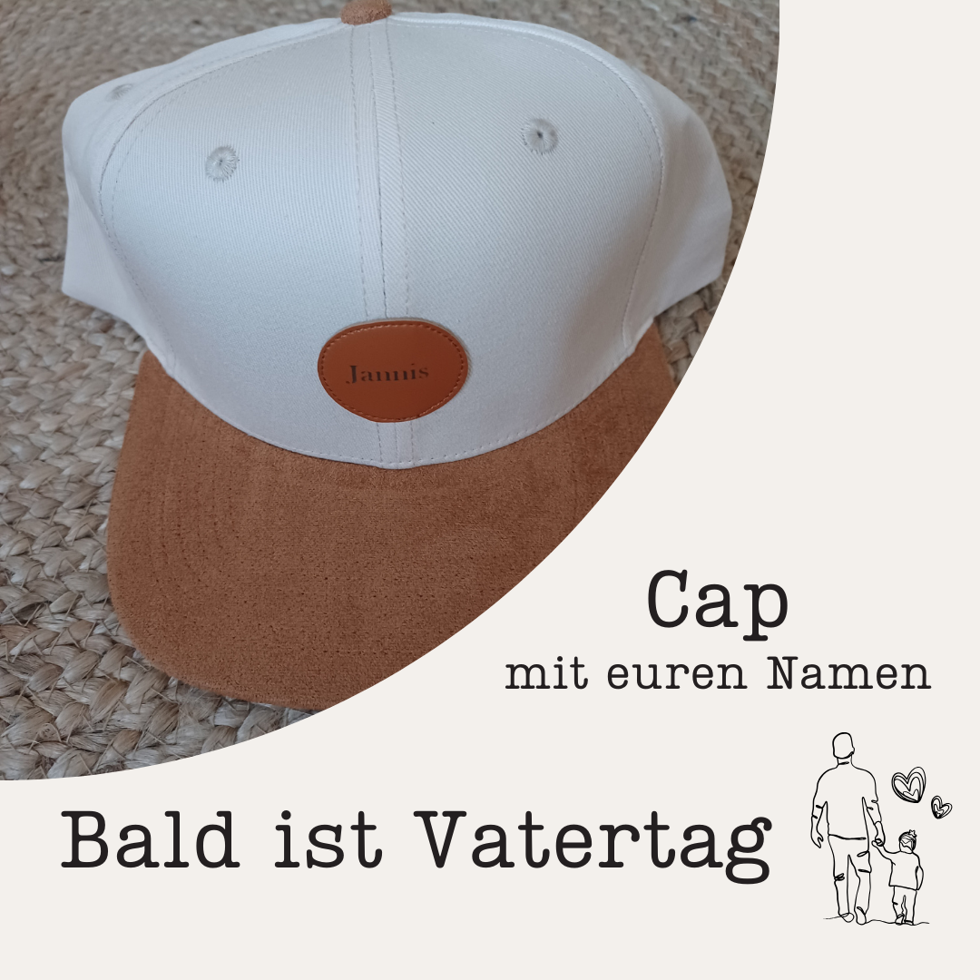 Vatertagsgeschenk Cap`s mit euren Namen