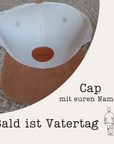 Vatertagsgeschenk Cap`s mit euren Namen