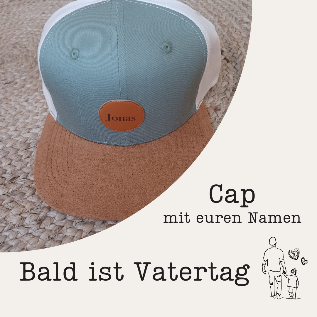 Vatertagsgeschenk Cap`s mit euren Namen