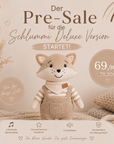 Deluxe Schlummi Spieluhr Fuchs mit zwei Namensliedern und Stoffbeutel
