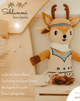 Schlummi Spieluhr Reh mit zwei Namensliedern