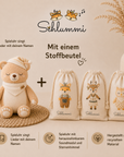 Schlummi Spieluhr Bär mit zwei Namensliedern - ganz persönliche Lieder nur für dein Kind