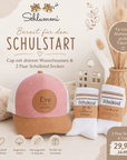 Schulkind-Set – Personalisierte Cap & 2 Paar Schulkind-Socken