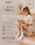 Schlummi Spieluhr Eule + Einschulungslied + Schulkindsocken