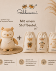 Schlummi Spieluhr Eule mit zwei Namensliedern - VORBESTELLUNG ganz persönliche Lieder nur für dein Kind