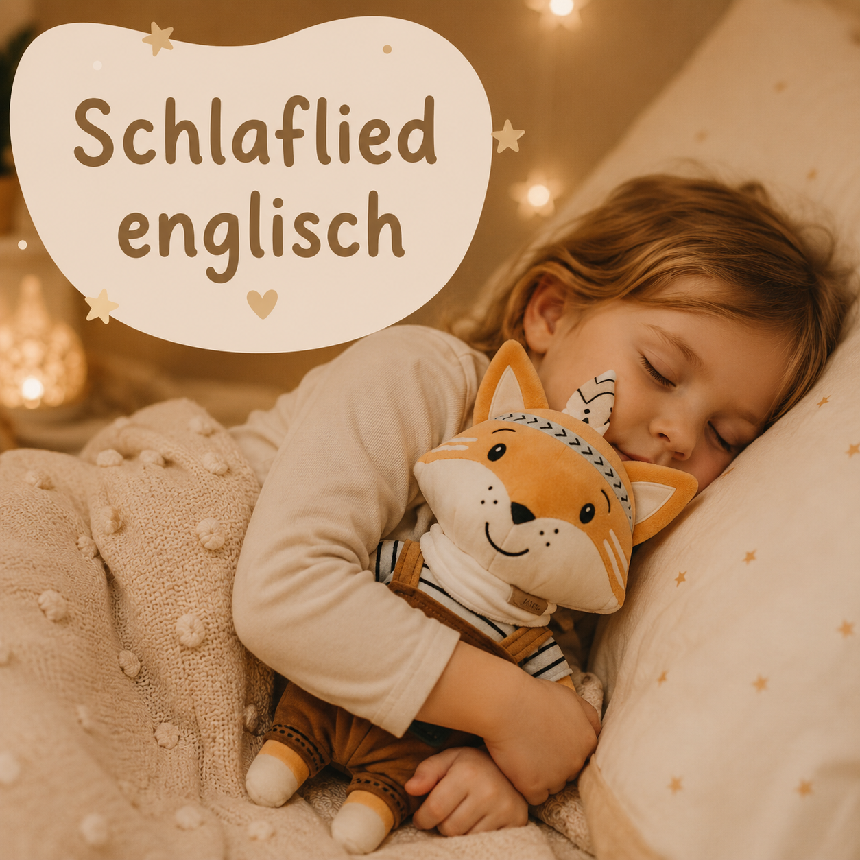 Englisches Schlaflied mit deinem Wunschnamen 🌙