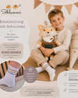 Schlummi Spieluhr Fuchs + Einschulungslied + Schulkindsocken