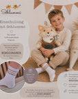 Schlummi Spieluhr Fuchs + Einschulungslied + Schulkindsocken